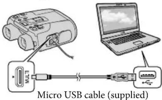 SONY DEV50V - Preparing a computer (Windows) - 1