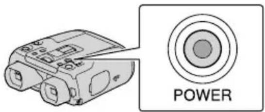 SONY DEV30 - Press the POWER button. - 1