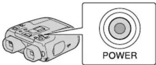 SONY DEV30 - Appuyez sur le touche POWER. - 1