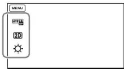 SONY DEV30 - Utilisation directe des menus - 1