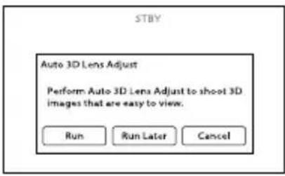 SONY DEV30 - Select [Run]. - 1
