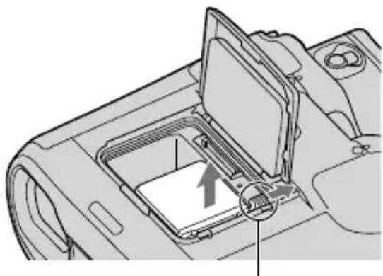 SONY DEV30 - Para extraer la batería - 1