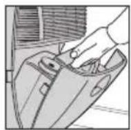 EBAC 2650e - Emptying the water container - 1