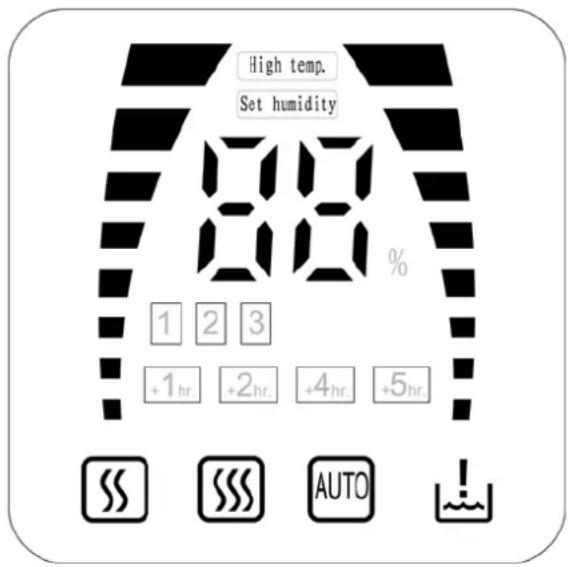 CASO AirVital Pro - Pantalla del aparato - 1