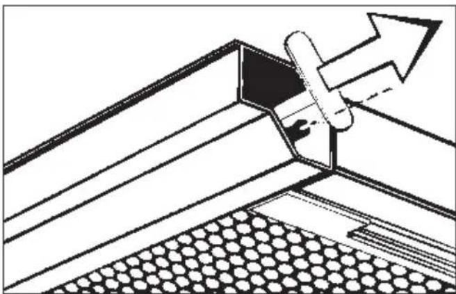 MIELE DA 263 i - Suppression des securités de transport - 1