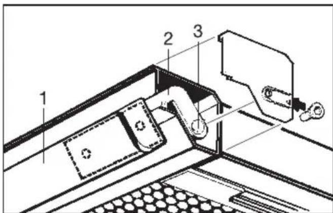 MIELE DA 263 i - Montage du bandeau/ cache-lumière - 1