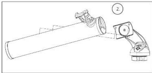 TASCO Space Station 49114675 - Diagrama de peças do telescopoio - 3