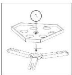 TASCO Space Station 49114675 - Schema delle diverse parti del telescopio - 2