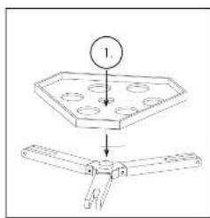 TASCO Space Station 49114675 - SCHEMA DES PIECES DU TELESCOPE - 2