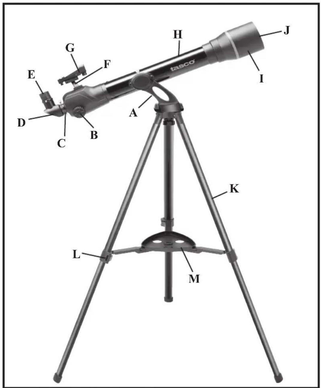 TASCO Space Station 49114500 - TEILEZEICHNUNG - 1