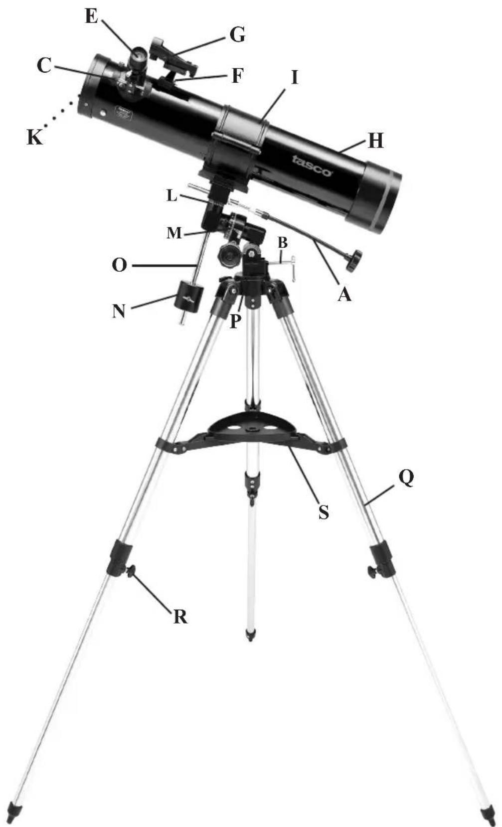 TASCO Space Station 49076700 - PARTS DIAGRAM - 1