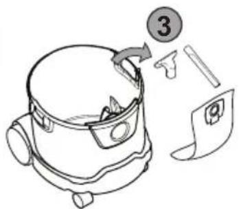 MAKITA VC2012L - VC2512L - 2