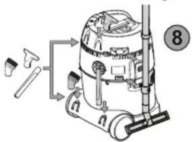 MAKITA VC2012L - VC2512L - 6