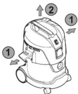 MAKITA VC2012L - VC2512L - 1