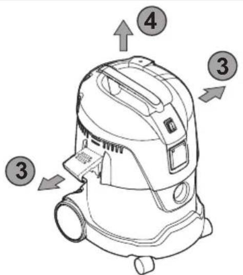 MAKITA VC2012L - VC2012L/VC2512L/VC3011L - 10