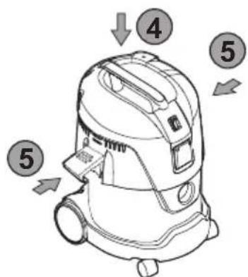 MAKITA VC2012L - VC2512L - 3