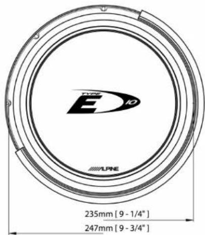 ALPINE SWE1043IB - SWE-1043IB - 5