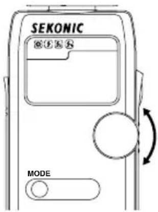 SEKONIC FLash Master L358 - Sélection des modes de mesures - 1