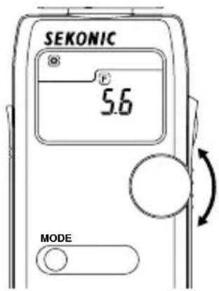 SEKONIC FLash Master L358 - Mode priorité diaphragme - 1
