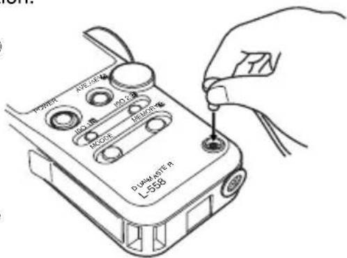 SEKONIC DualMaster L558 - 2.1.Mode synchro-flash avec cable - 1