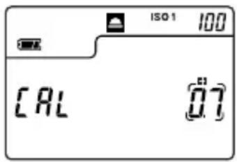 SEKONIC DualMaster L558 - Comment utiliser la compensation de calibrage - 1