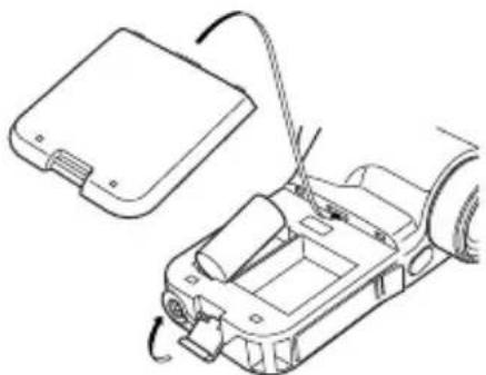 SEKONIC DualMaster L558 - Mise en place de la pile - 1