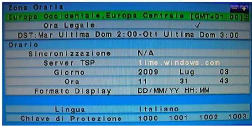 FRACARRO Milano 9.1 DVR - Encendido y apagado: - 2