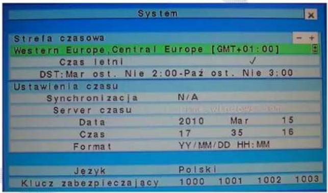 FRACARRO Milano 9.1 DVR - Uzyskanie dostępu do systemu rejestratora DVR po raz pierwszy DVR: - 3