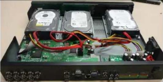 FRACARRO Milano 9.1 DVR - Instalación disco fijo: - 7