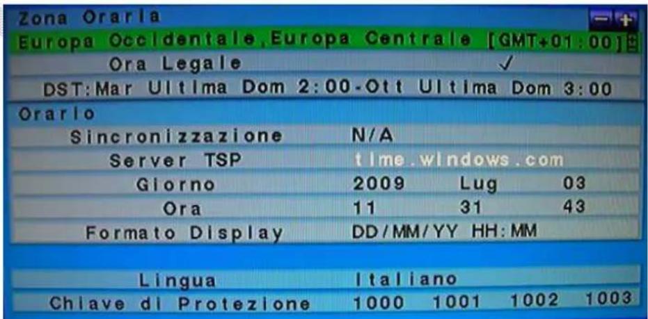 FRACARRO Milano 9.1 DVR - Prima configurazione del DVR: - 3