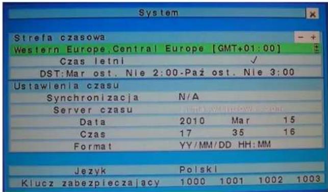 FRACARRO Milano 9.1 DVR - Uzyskanie dostępu do systemu rejestratora DVR po raz pierwszy DVR: - 2