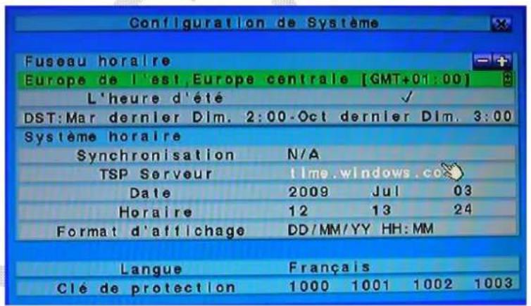 FRACARRO Milano 9.3 DVR - premier accès au DVR: - 3