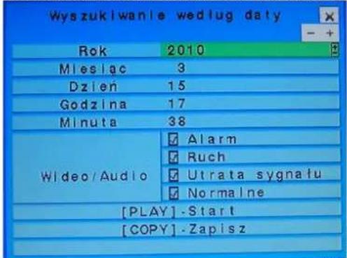 FRACARRO Milano 9.3 DVR - Opis przycisków: - 1