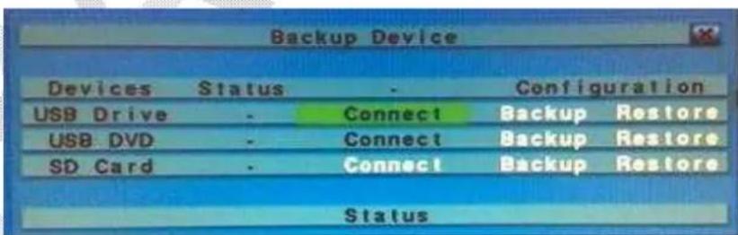 FRACARRO Milano 9.3 DVR - 5,2 Backup: - 2