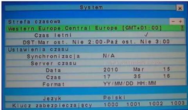 FRACARRO Milano 9.3 DVR - Uzyskanie dostepu do systemu rejestratora DVR po raz pierwszy DVR: - 2
