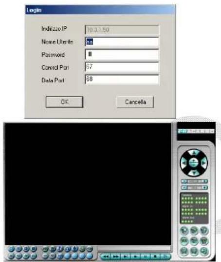 FRACARRO Milano 9.3 DVR - ATTENTION: L'utilisateur par défaut est aussi Administrator et il a User ID: aa et password: 11 - 1