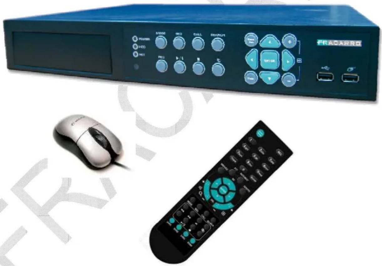 FRACARRO Milano 9.3 DVR - Quick Reference DVR MILANO - 1