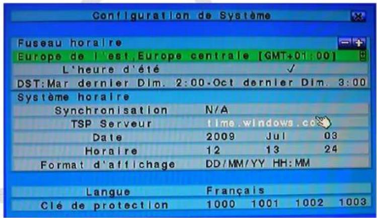 FRACARRO Firenze 16.7 DVR - premier accès au DVR: - 3