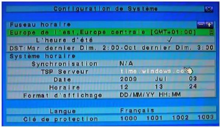 FRACARRO Firenze 16.7 DVR - premier accès au DVR: - 2