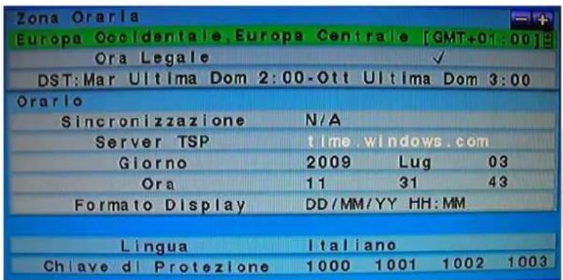 FRACARRO Firenze 16.7 DVR - Encendido y apagado: - 2