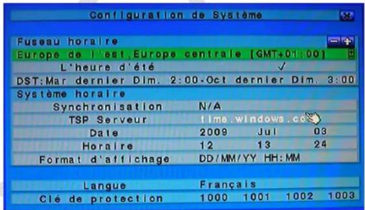 FRACARRO Firenze 16.1 DVR - premier accès au DVR: - 3