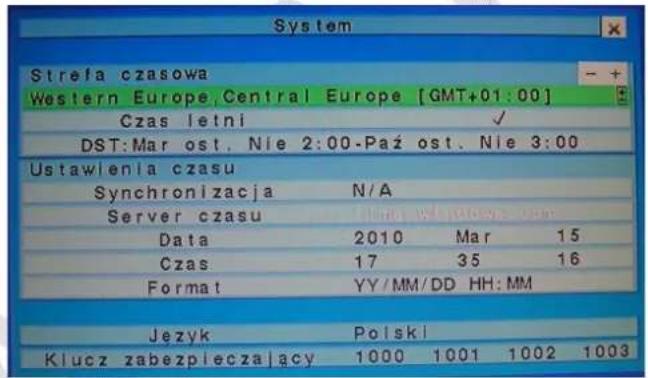 FRACARRO Firenze 16.1 DVR - Uzyskanie dostepu do systemu rejestratora DVR po raz pierwszy DVR: - 3