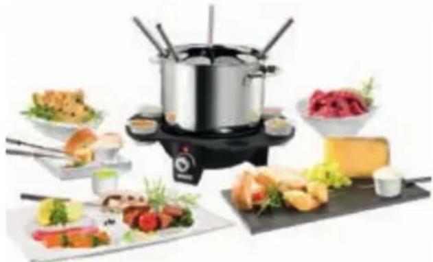 UNOLD Elegance 48645 - FONDUE WITH OIL OR STOCK - 1