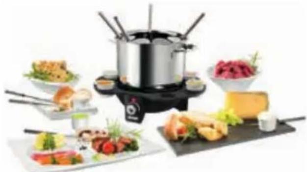 UNOLD Elegance 48645 - LES FONDUES À L'HUILÉ OU AU BOUILON - 1