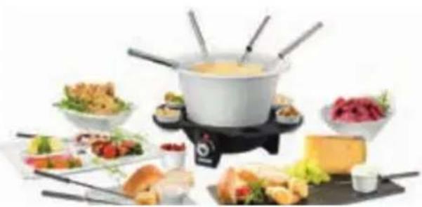 UNOLD Elegance 48645 - MEZINÁRODNÍ SYROVÉ FONDUE - 1