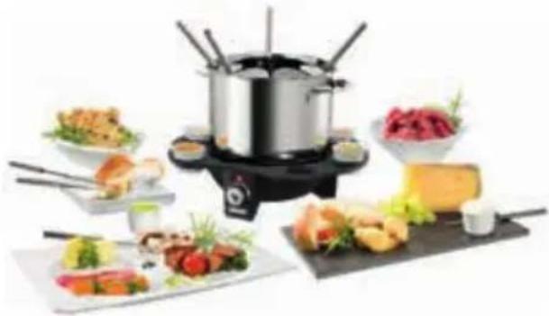 UNOLD Elegance 48645 - FONDUE MET VLEES OF VLEESBOULLON - 1