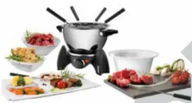UNOLD 48615 - FONDUE WITH OIL OR STOCK - 1