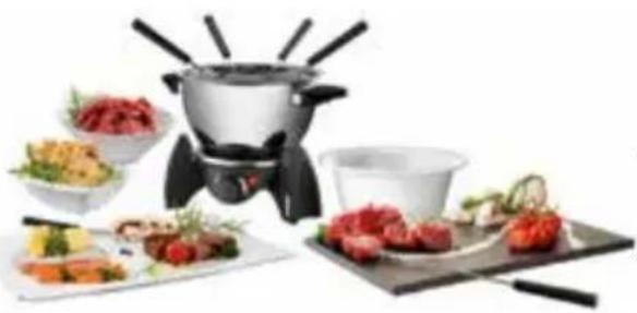 UNOLD 48615 - FONDUE CON ACEITE O CALDO DE CARNE - 1