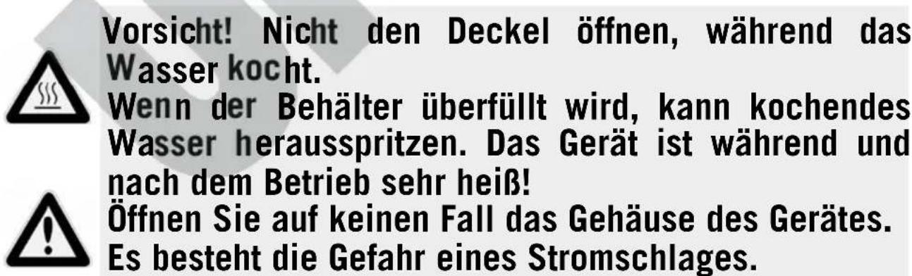 UNOLD 8555 - Bitte lessen Sie die folgenden Anweisungen und bewahren Sie diese auf. - 1