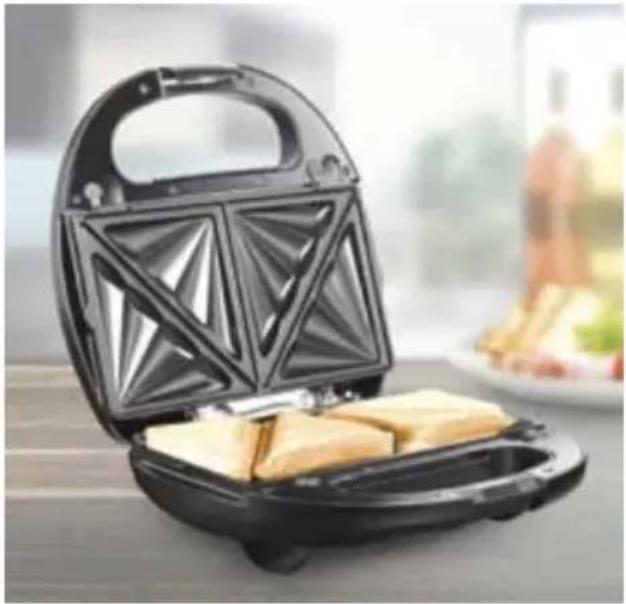 UNOLD Multi 3in1 - Achtung: Bei der Zubereitung von Sandwiches stets den Griffverschluss schlieben! - 1